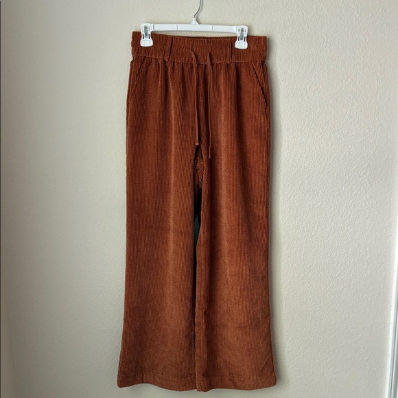 BDG Rust Wide Leg Corduroy Pants - Picture 1 of 2